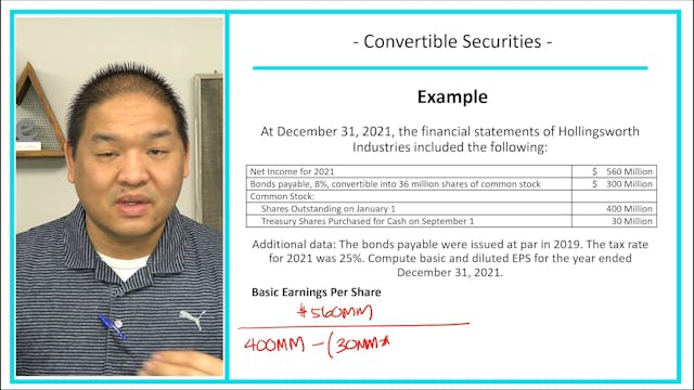 Lesson 19.18 - Convertible Securities