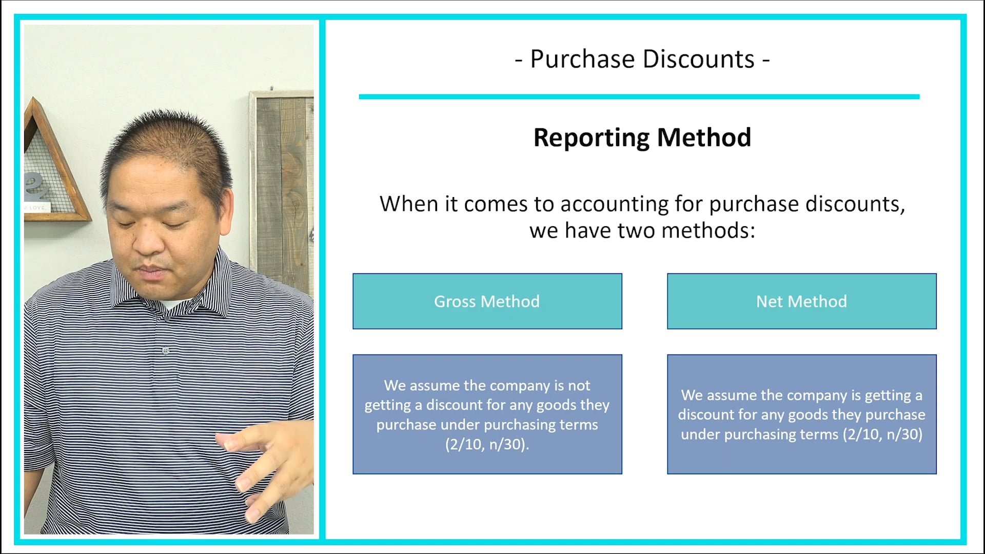 Lesson 8.9 - Purchase Discounts