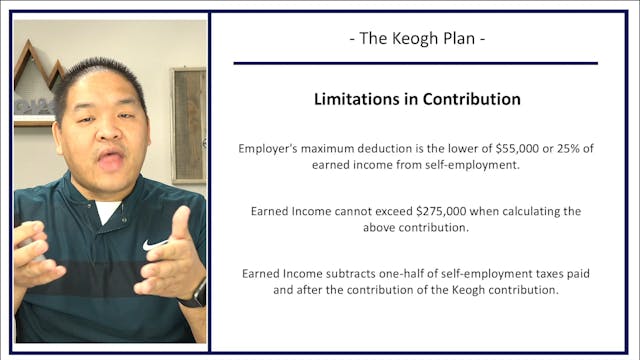 Section 10.4 - The Keogh Plan