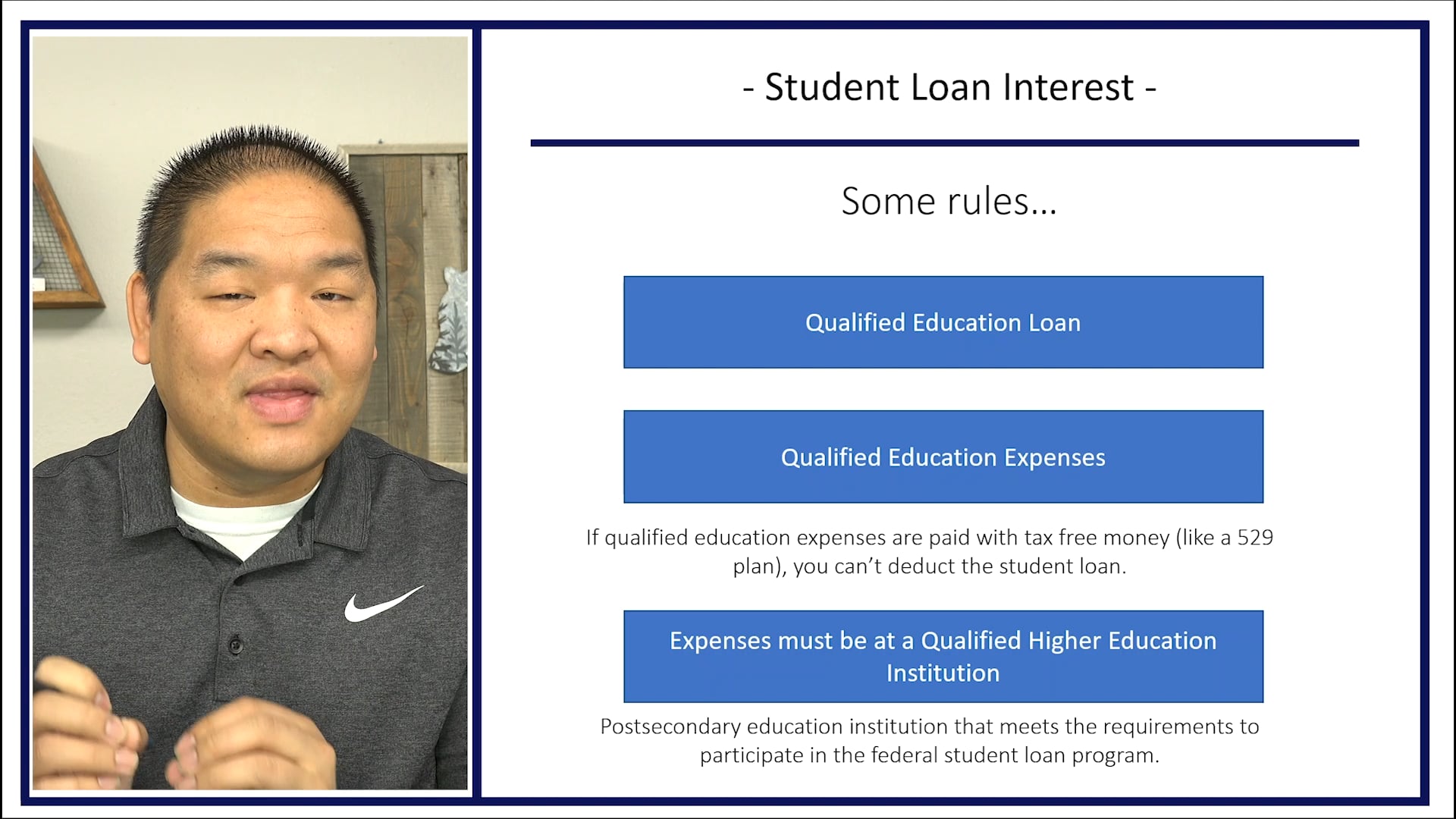 Section 4.2 - Student Loan Interest Overview