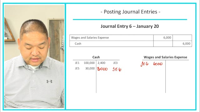 Lesson 4 - Posting Journal Entries - ...