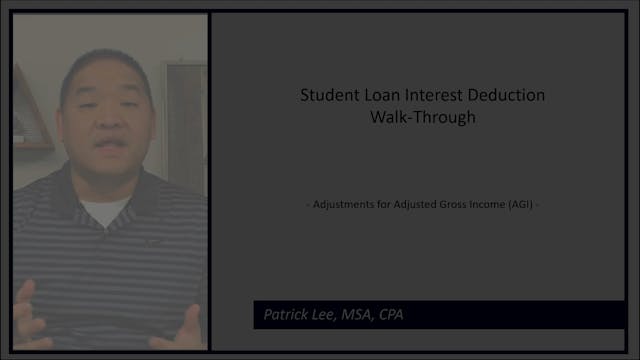 Lesson 4.3 - Student Loan Interest Ex...