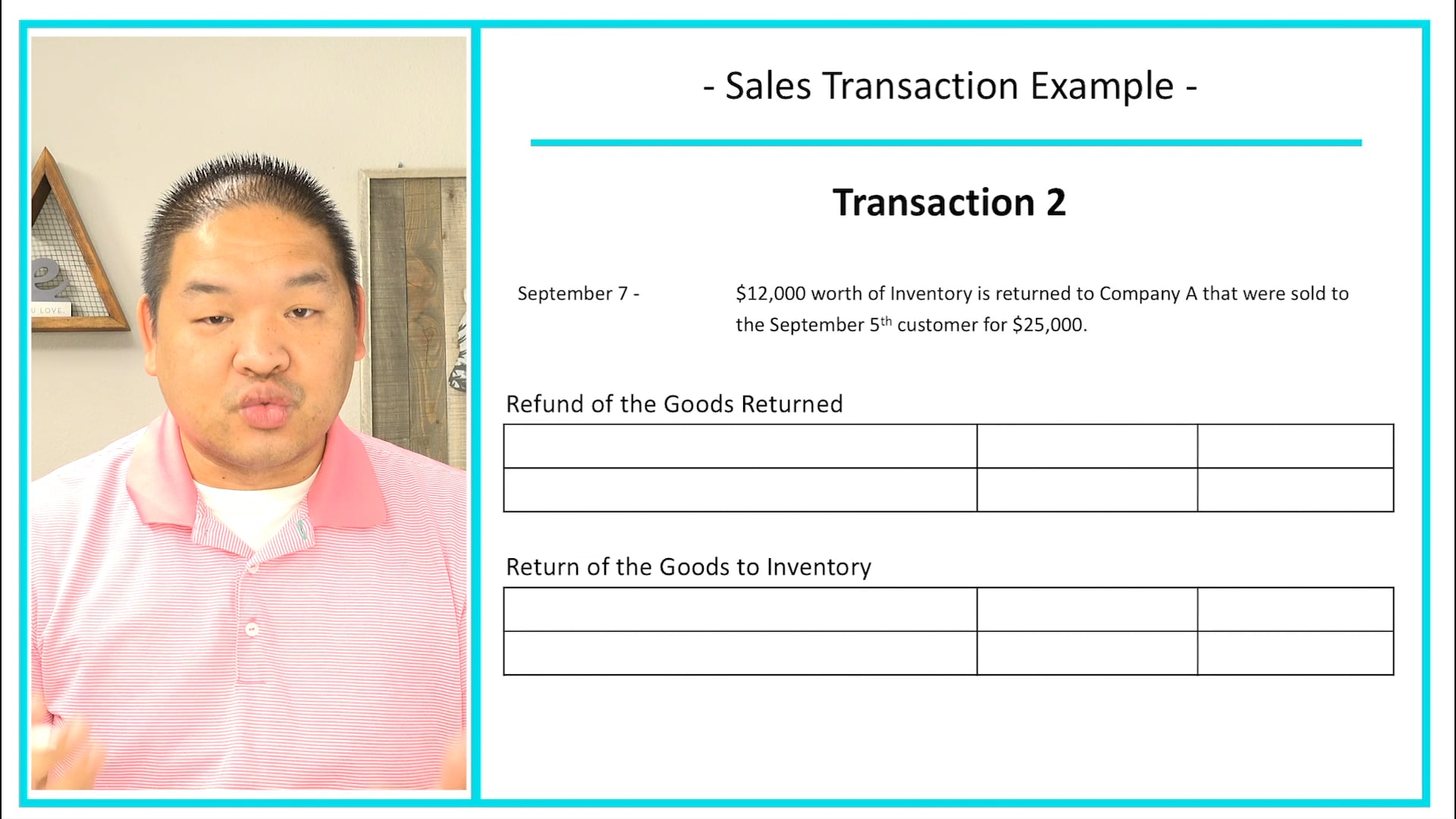 Lesson 6.17 - Sales Transaction Example