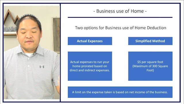 Section 6.22 - Business Use of The Home