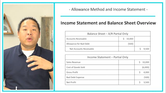 Lesson 8.4 - Allowance Method and the...