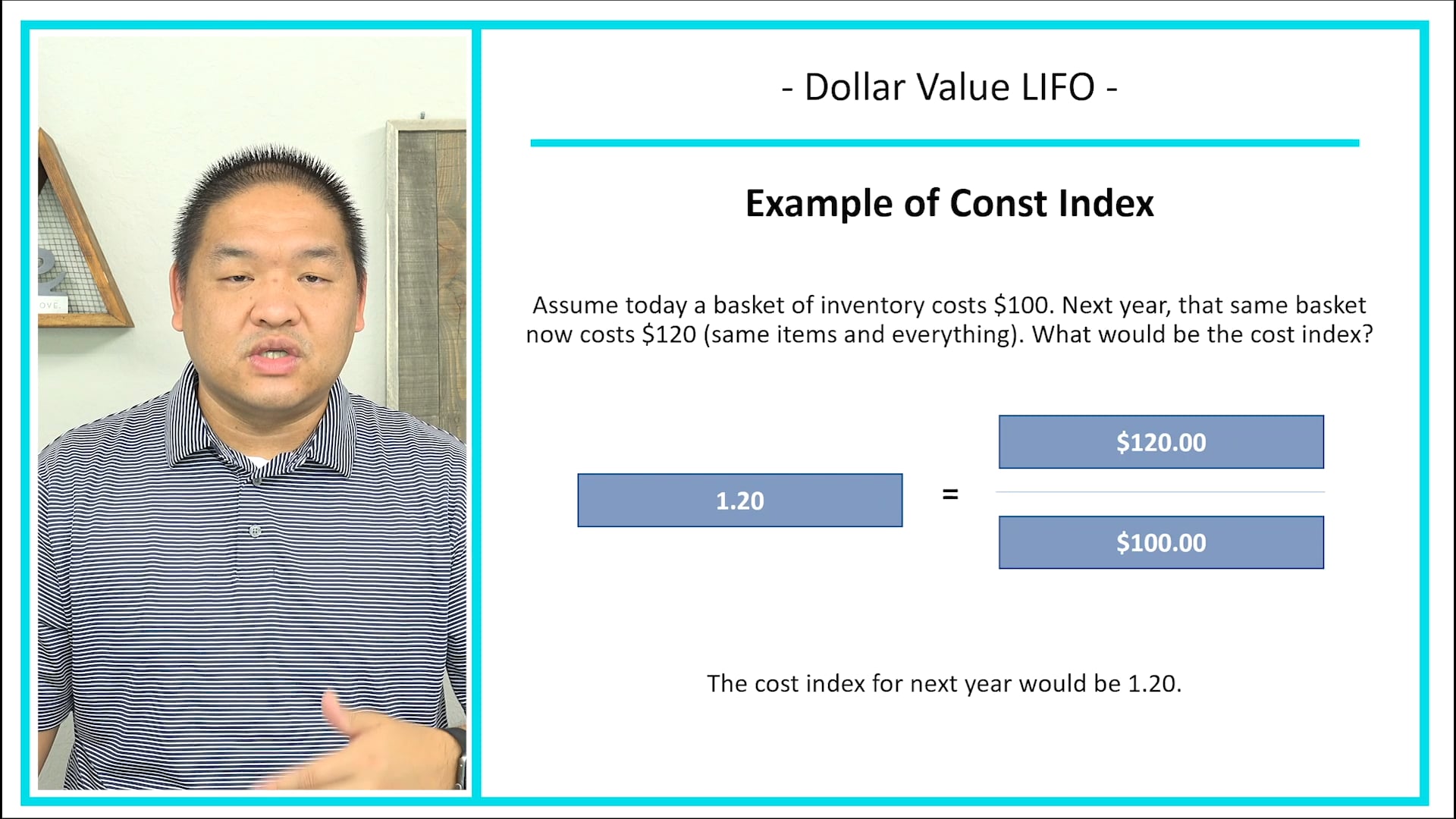 Lesson 8.18 - Dollar Value LIFO