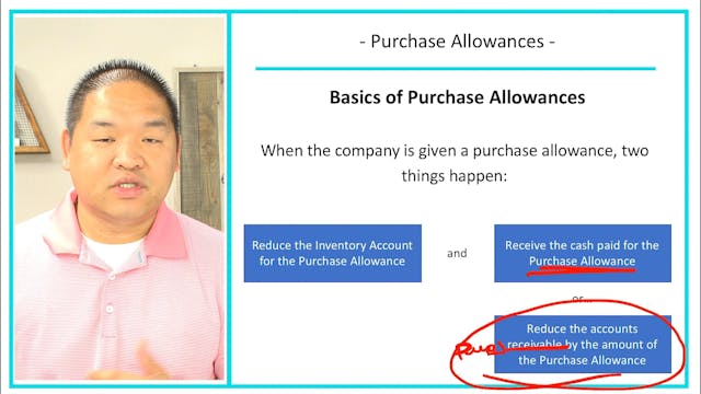 Lesson 6.11 - Purchase Allowances