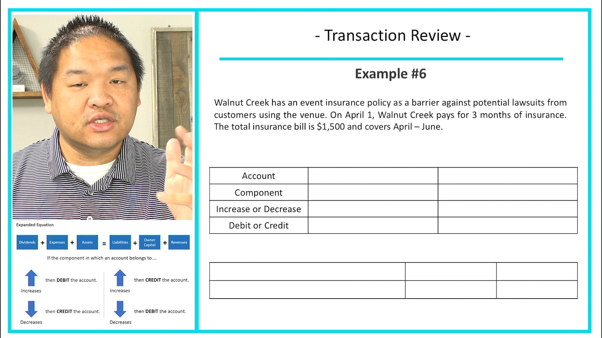 3.8 - Revenue and Expenses Transaction - Journal Entry Walk Through Part 2