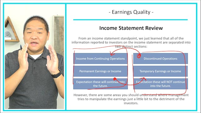 Lesson 4.8 - Earnings Quality