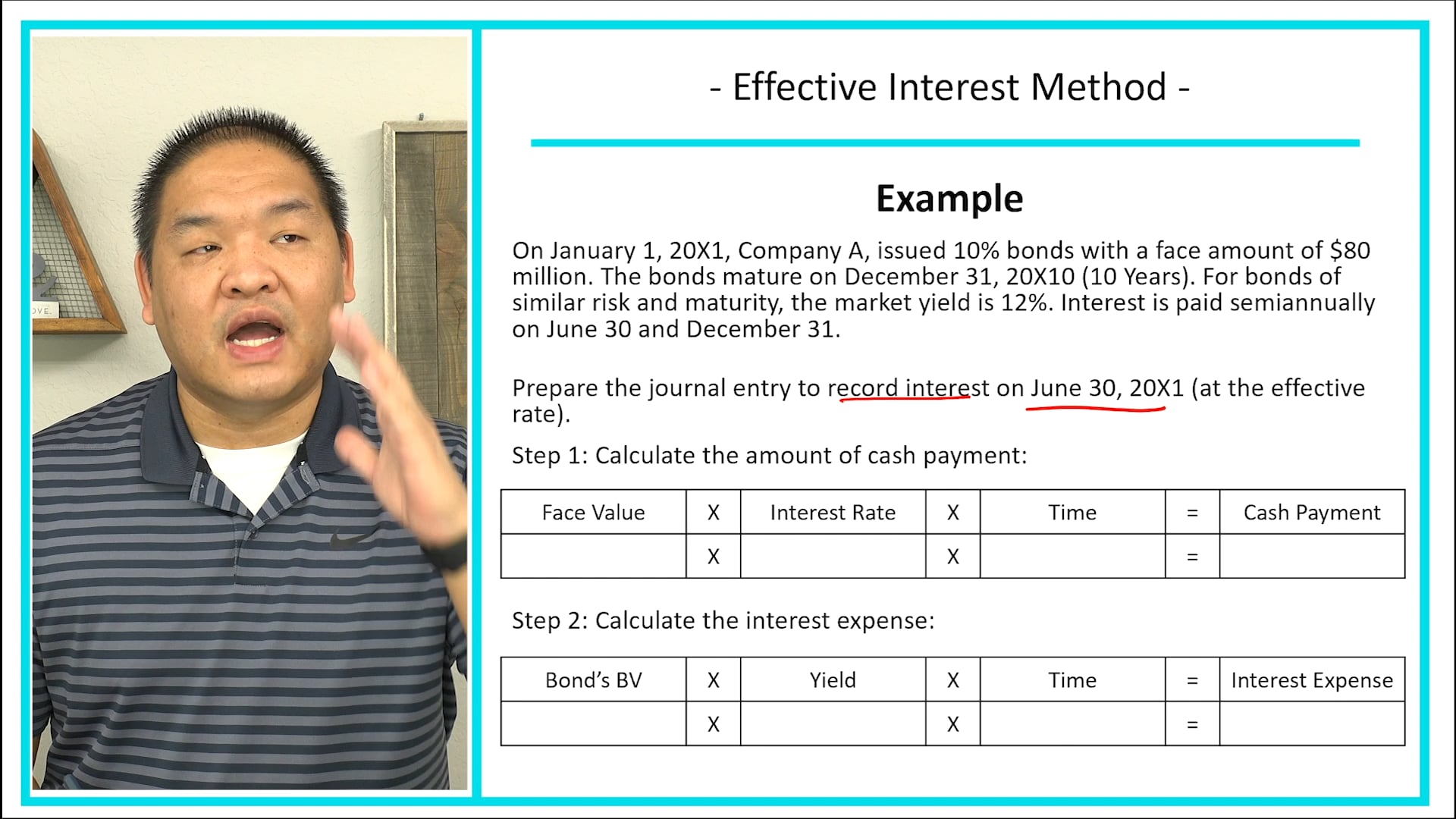 Lesson 14.5 - Determining Interest - Effective Interest Method