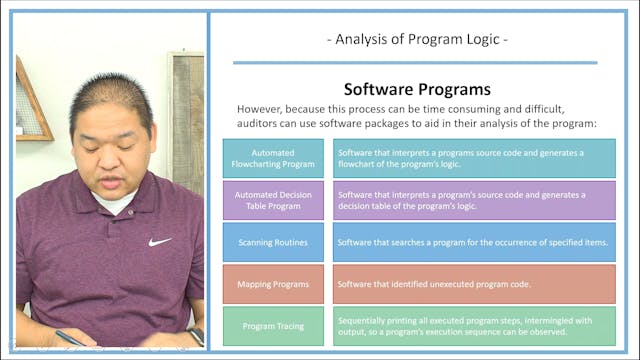 Lesson 10.16 - Analysis of Program Logic