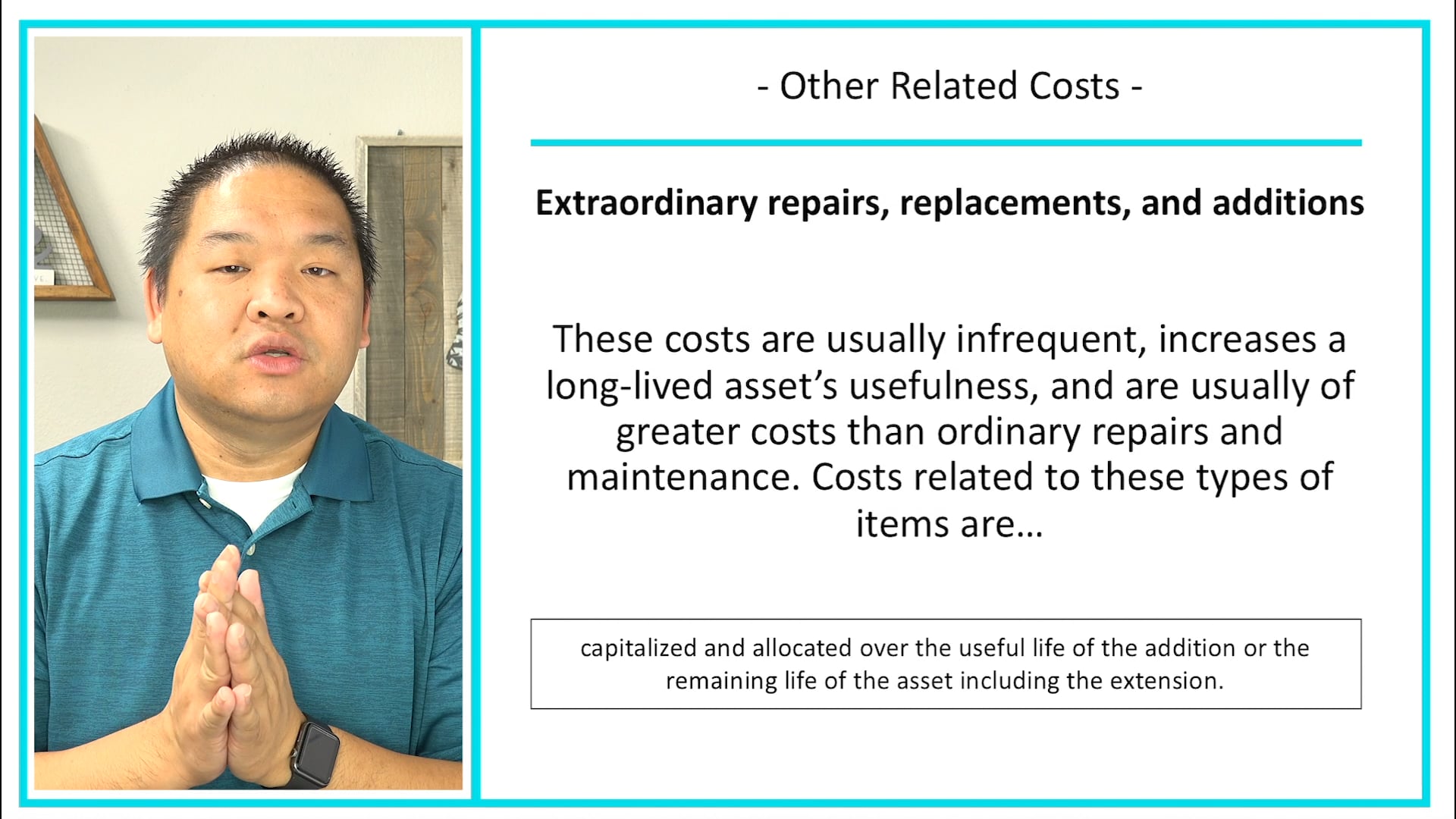Lesson 9.5 - Other Related Costs