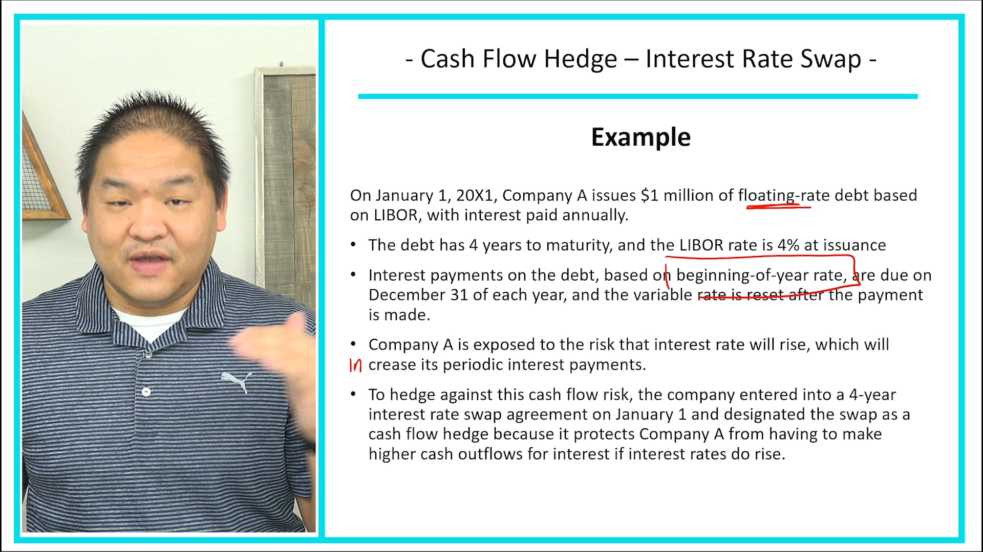 Lesson 22.12 - Cash Flow Hedge Example - Part I
