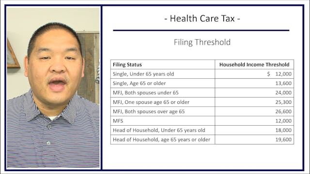 Section 1.8 - Health Care Tax