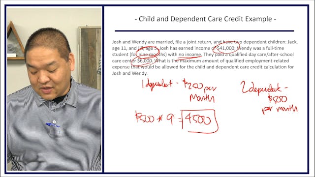 Section 9.3 - Child and Dependent Car...