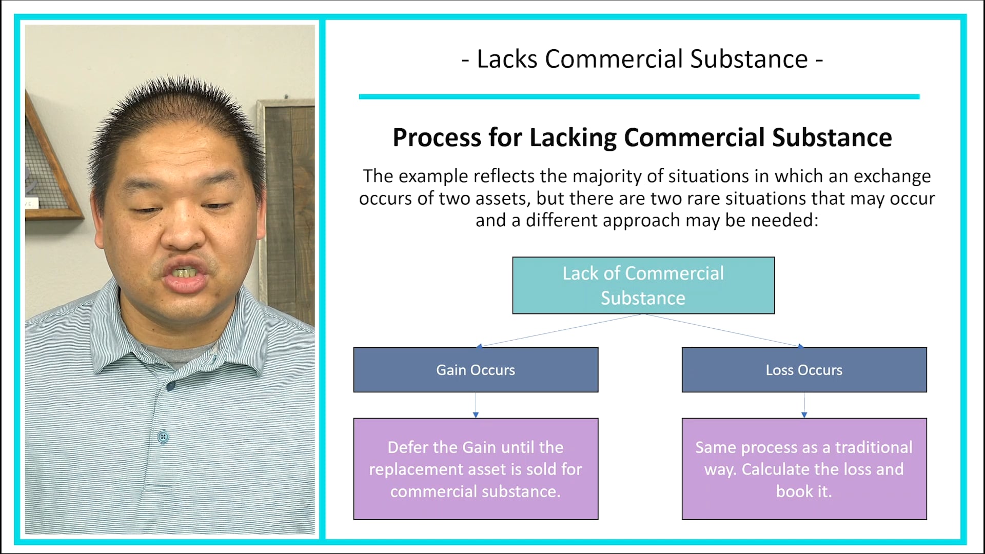 Lesson 10.15 - Lacks Commercial Substance