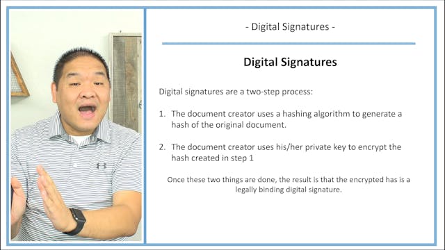 Lesson 8.9 - Digital Signatures