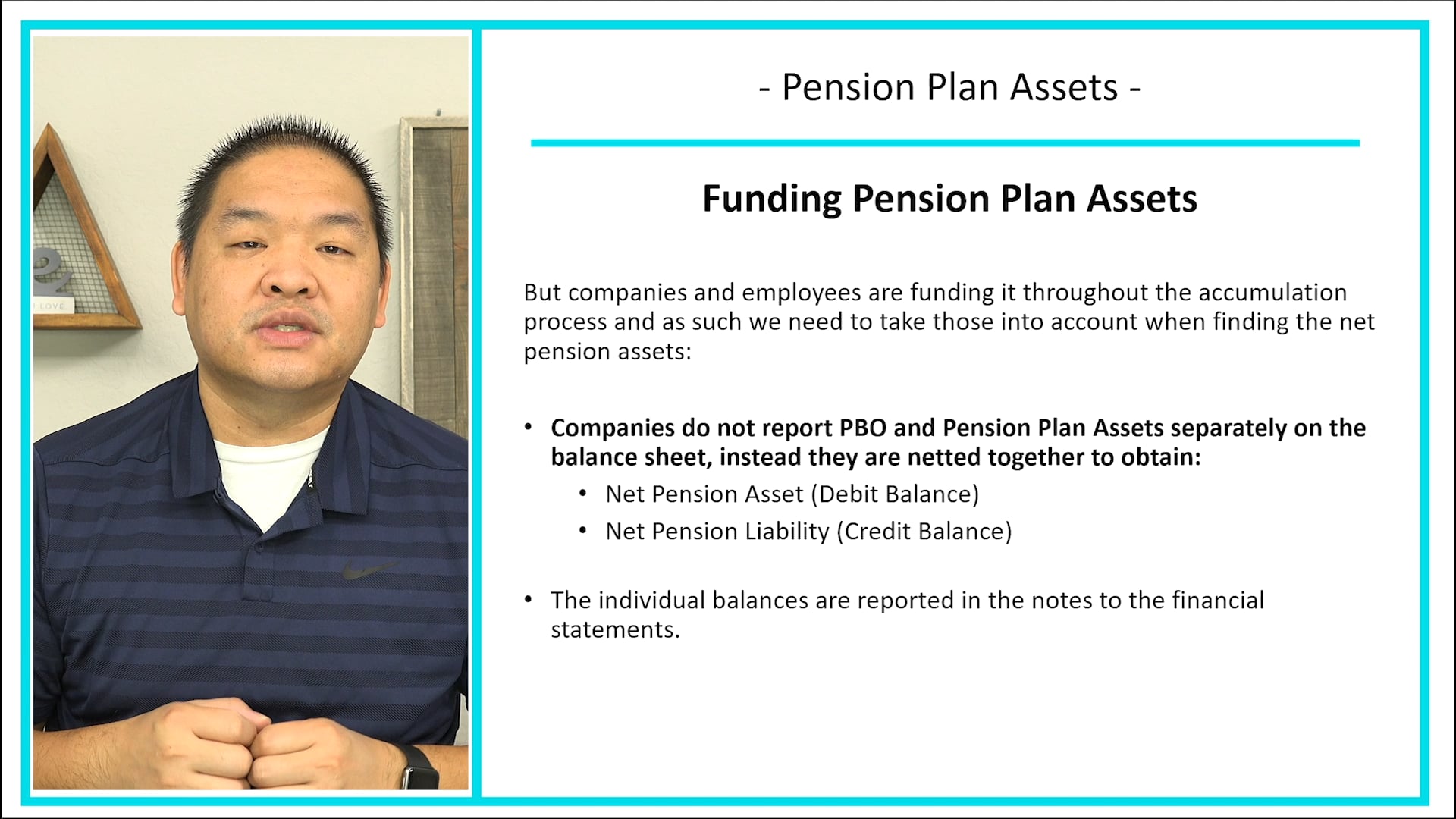 Lesson 17.11 - Pension Plan Assets