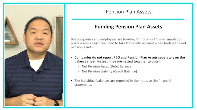 Lesson 17.11 - Pension Plan Assets