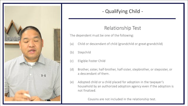 Section 2.3 - Qualifying Child