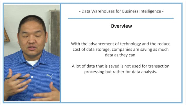 Lesson 4.2 - Data Warehouses and Busi...