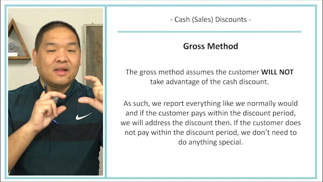 Lesson 7.7 - Cash (Sales) Discounts