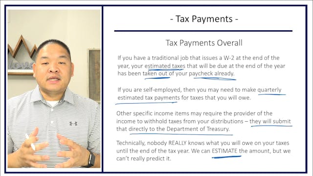 Section 1.9 - Understanding Tax Payments