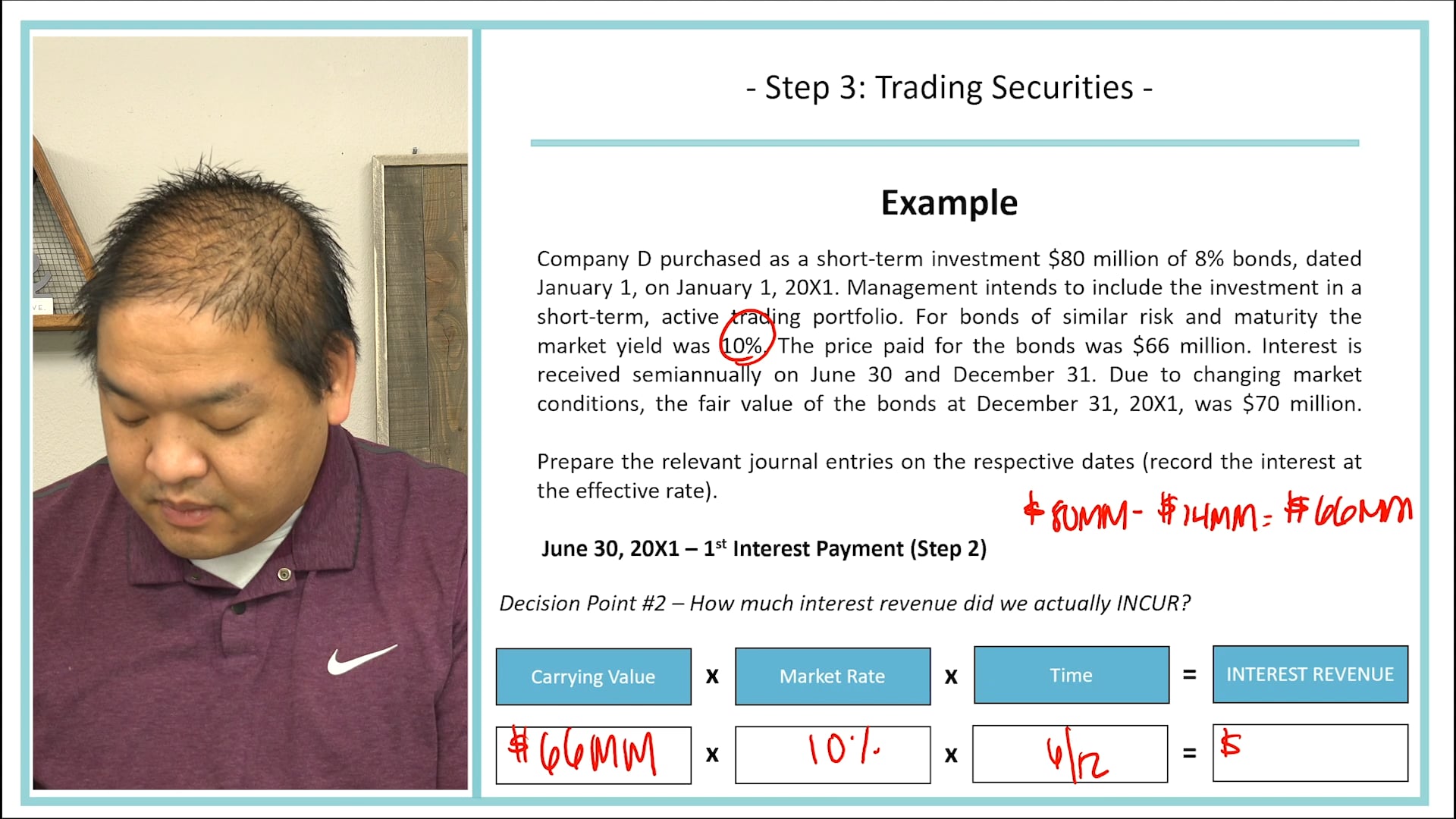 Lesson 12.6 - Debt Investment Classified as Trading Securities