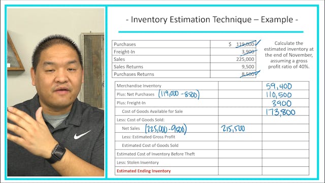 Lesson 9.9 - Inventory Estimation Tec...