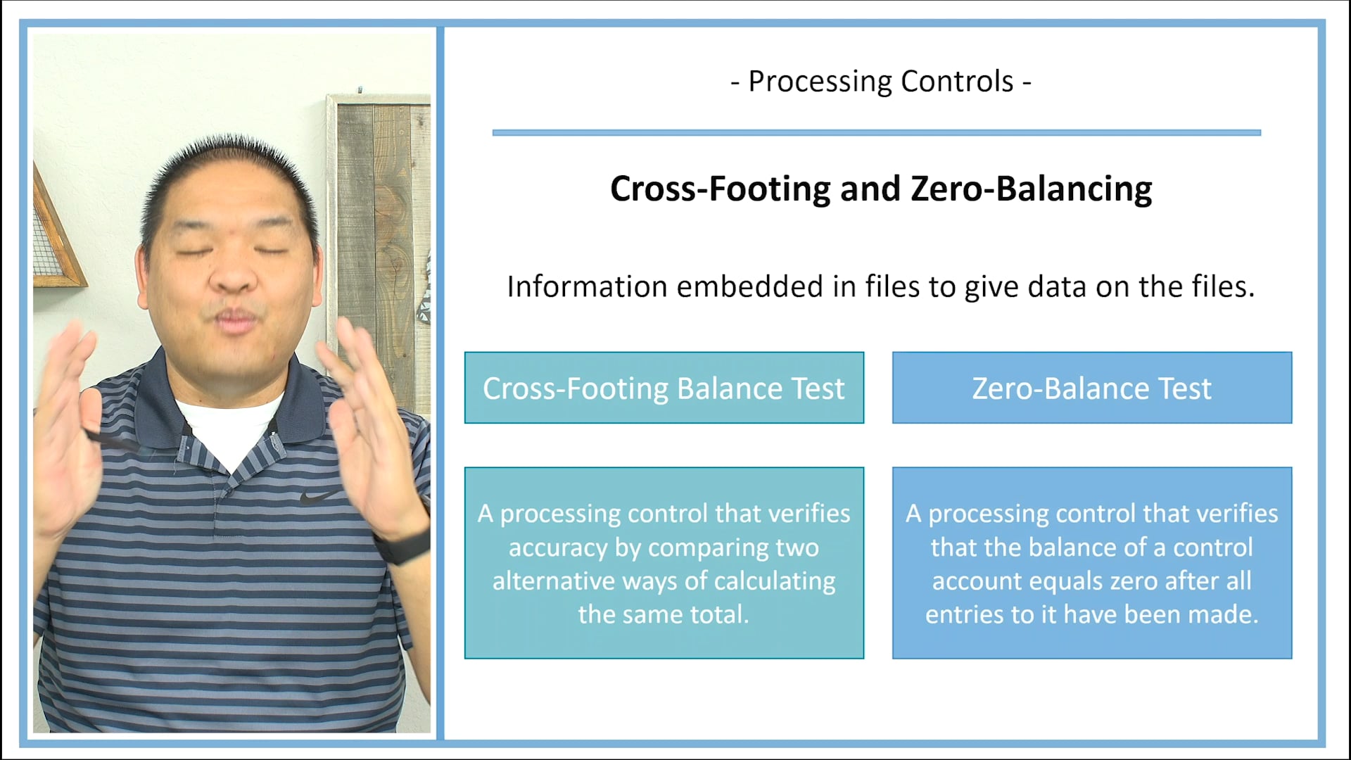 Lesson 9.9 - Processing Controls