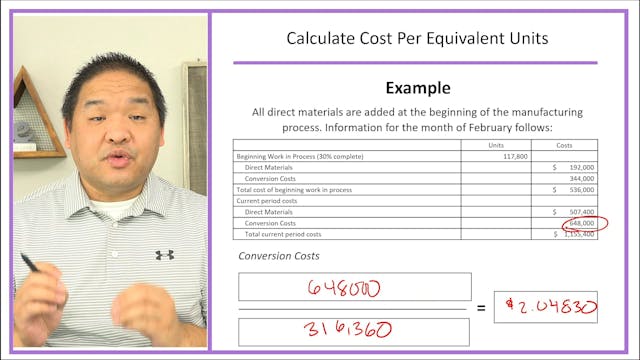 Lesson 3.11 - Step 3 - Calculate Cost...