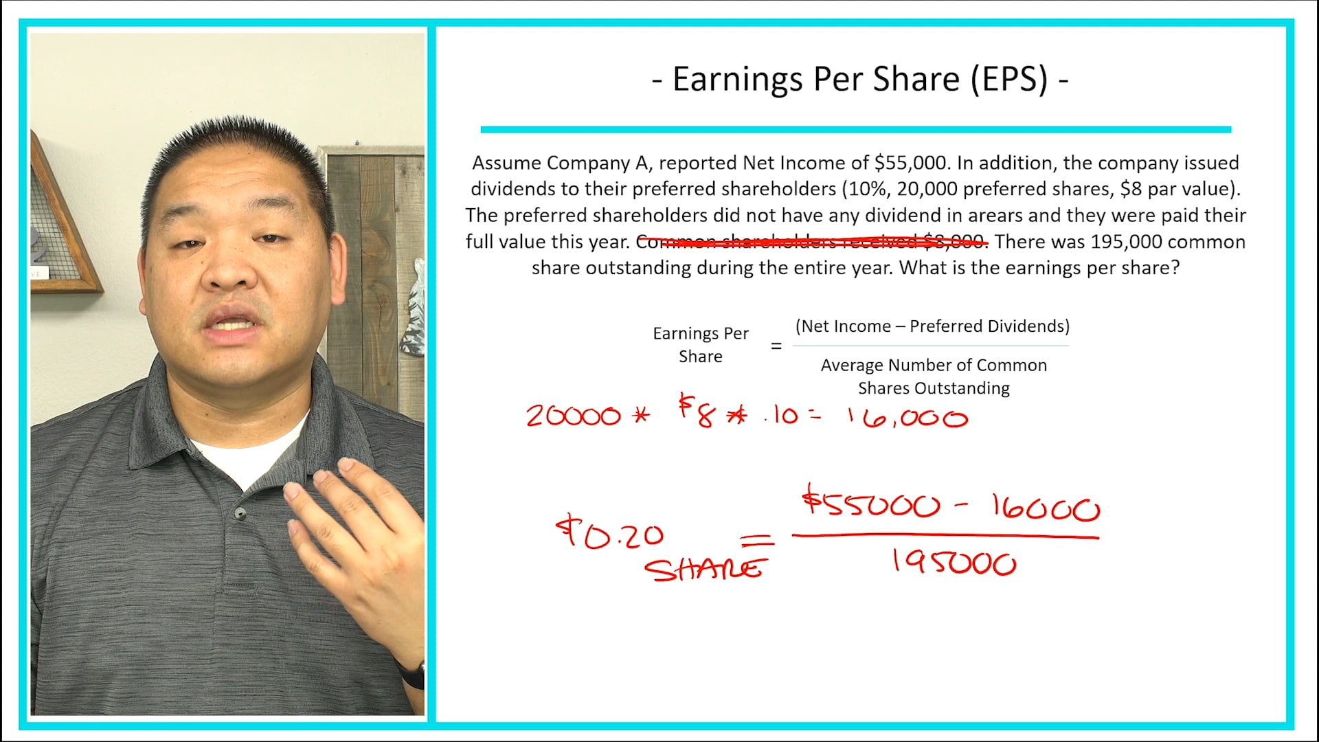 Lesson 11.13 - Ratio Analysis Earnings Per Share (EPS)
