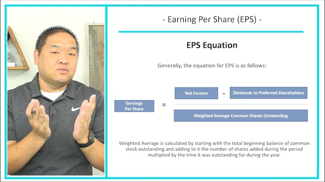 Lesson 4.11 - Earnings Per Share