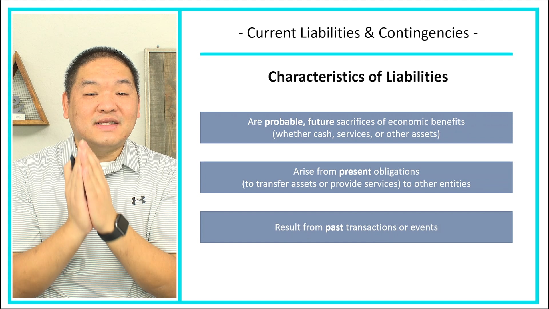 Lesson 13.1 - Introduction to Current Liabilities