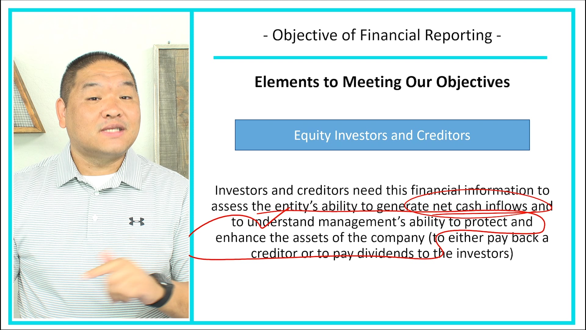 Lesson 1.8 - Objective of Financial Reporting