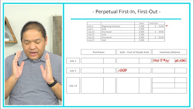 Lesson 8.12 - Perpetual First-In, Fir...