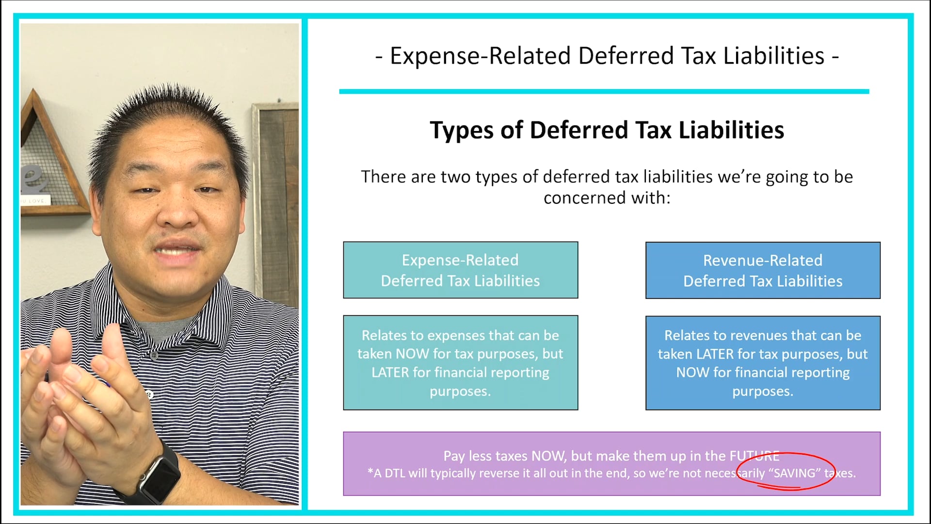 Lesson 16.3 - Expense-Related Deferred Tax Liability