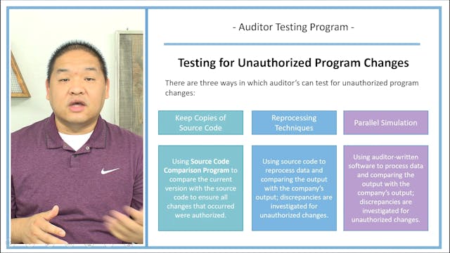 Lesson 10.12 - Auditor's Testing Prog...