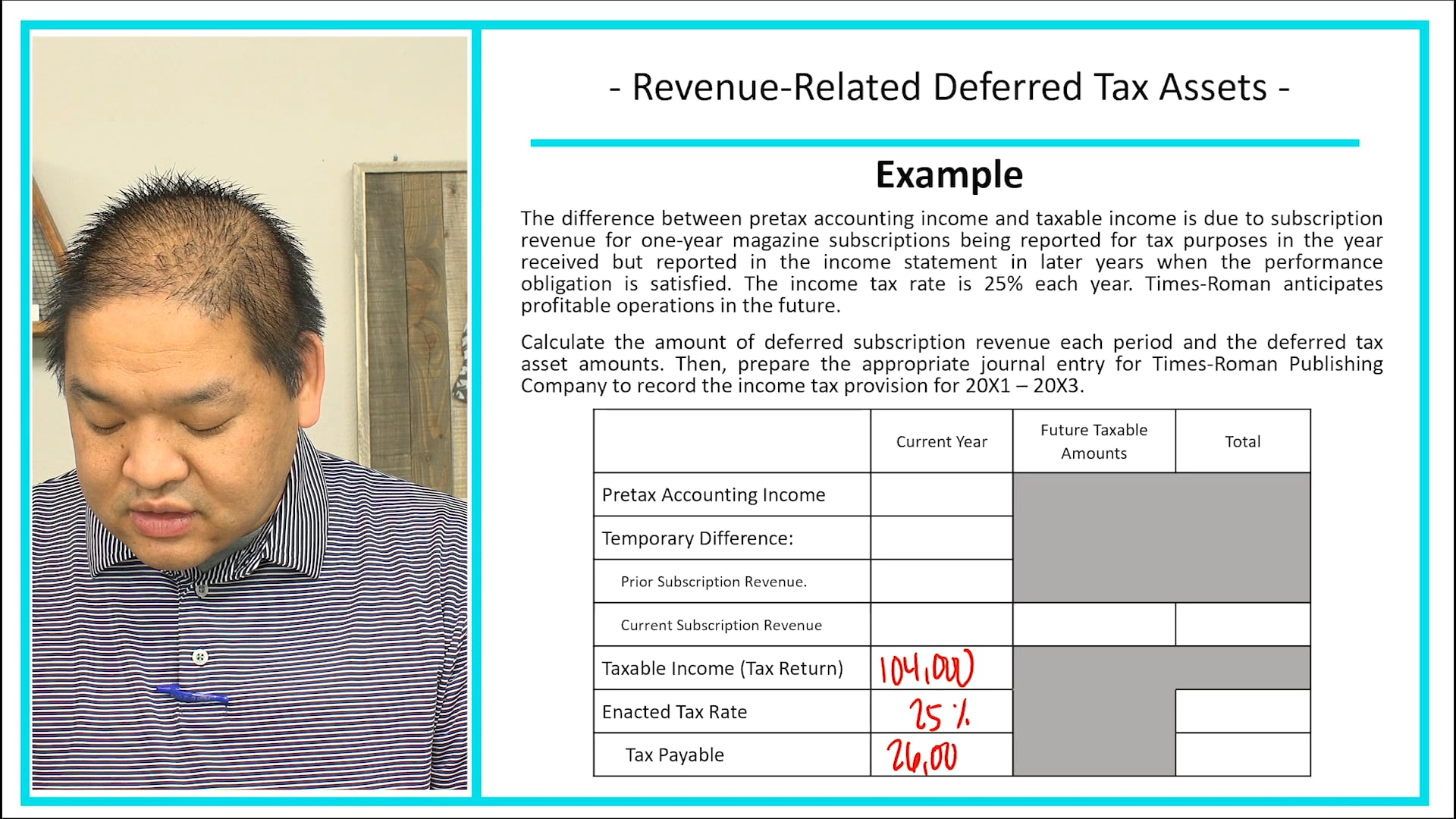 Lesson 16.13 - Revenue DTA - Part II