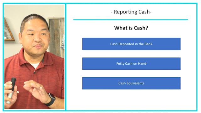 Lesson 5.14 - Reporting Cash