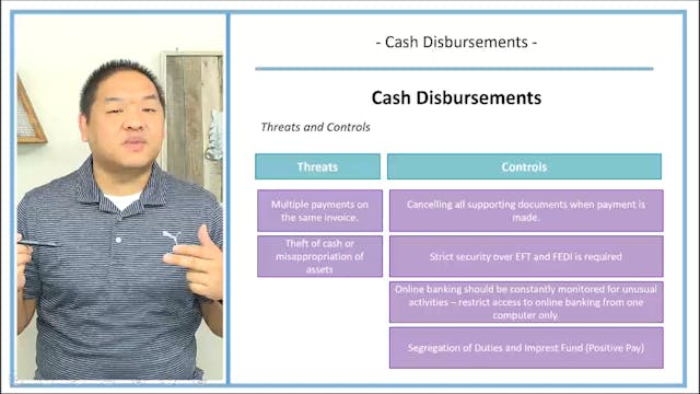 Lesson 12.10 - Cash Disbursements
