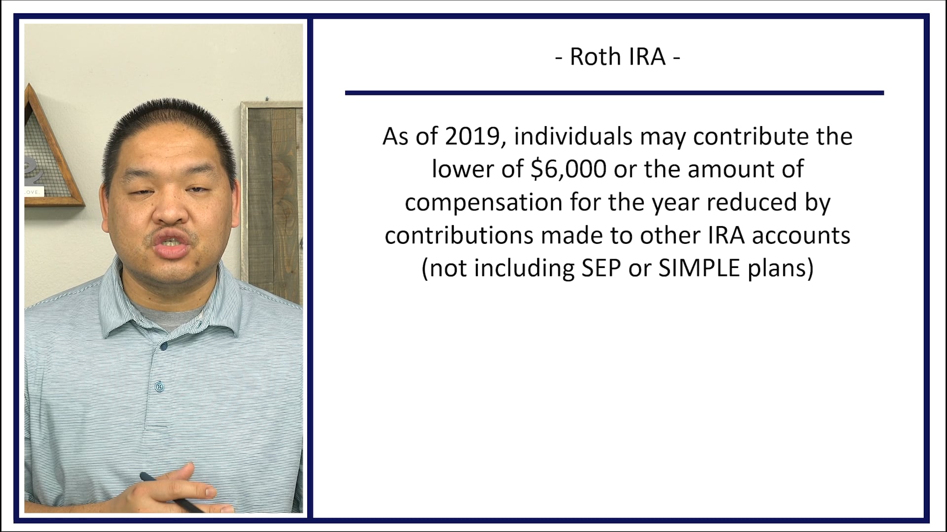 Section 10.9 - Roth IRA