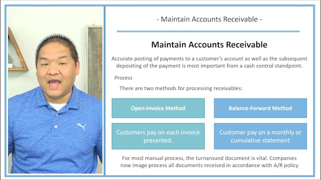 Lesson 11.12 - Maintain Accounts Rece...