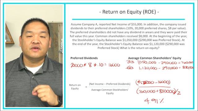 Lesson 11.14 - Ratio Analysis Return ...