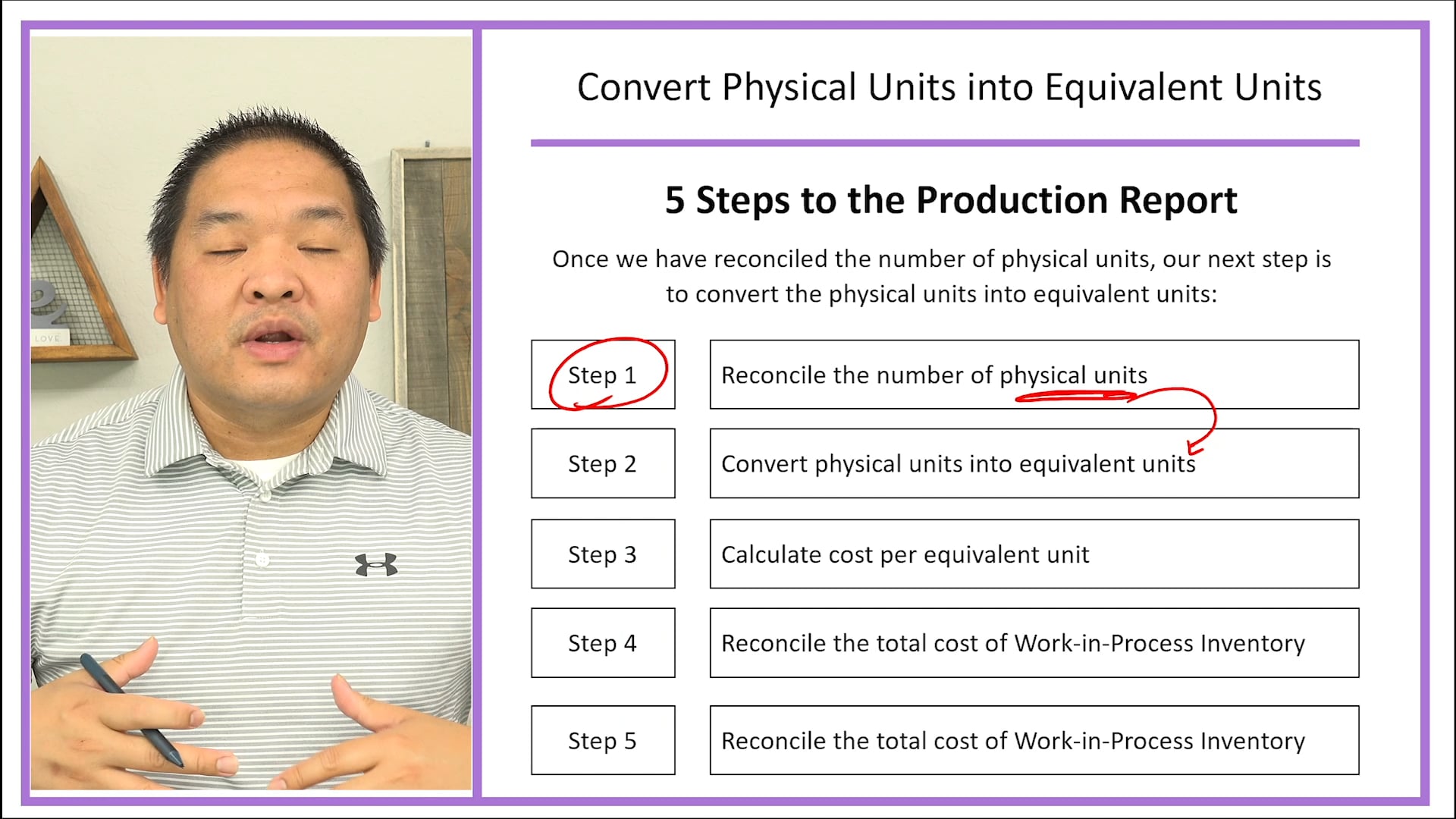 Lesson 3.5 - Step 2 - Convert Physical Units into Equivalent Units