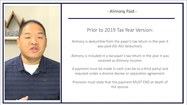 Section 4.12 - Alimony Paid