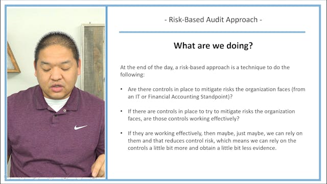 Lesson 10.7 - Risk-Based Audit Approach