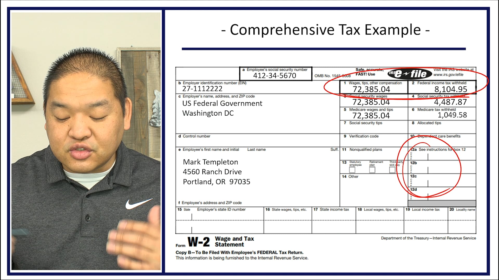 Section 4.14 - Comprehensive Tax Return