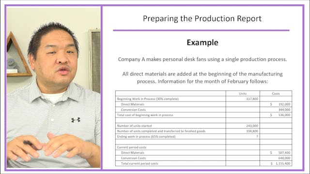 Lesson 3.8 - Preparing the Production...