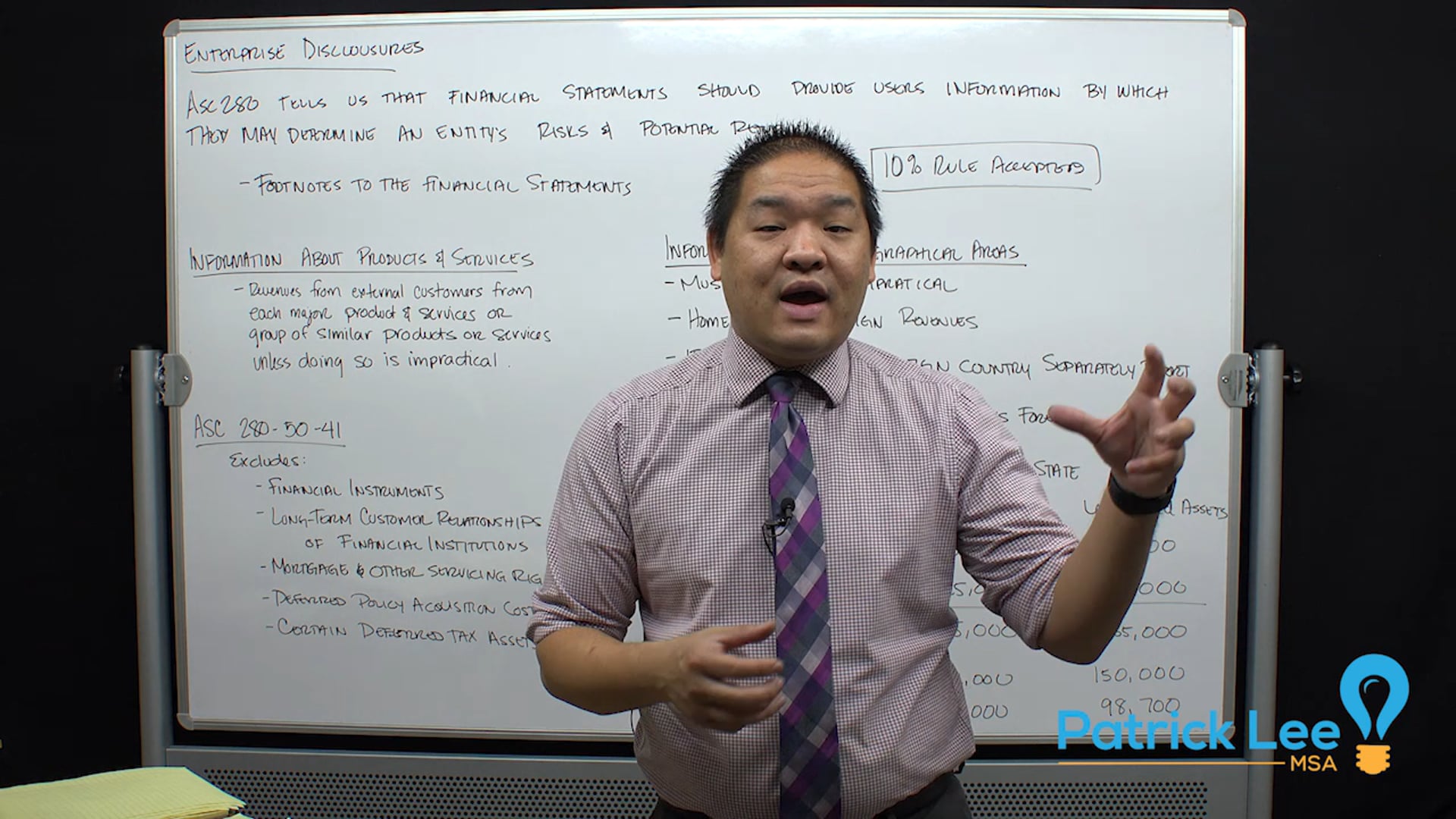 Lesson 9.5 - Enterprise Disclosures